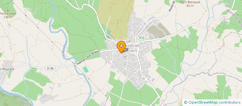 localisation de l'entreprise GROUPE DE VERIFICATIONS TECHNIQUES ET EXPERTISES MATERIAUX à MURVIEL-LES-BEZIERS