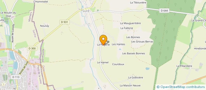 localisation de l'entreprise GROUPE DE VINCELLES à BELFORET-EN-PERCHE