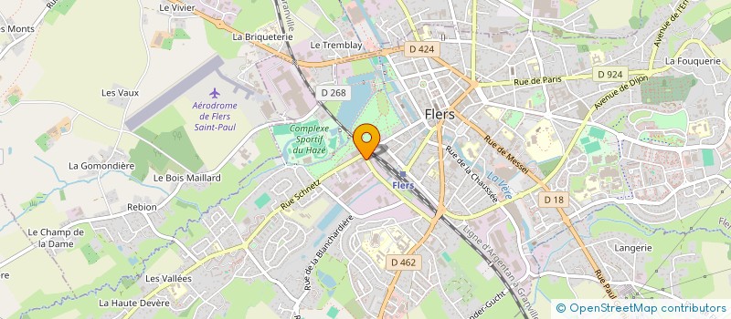 localisation de l'entreprise GROUPE DECHARENTON à FLERS