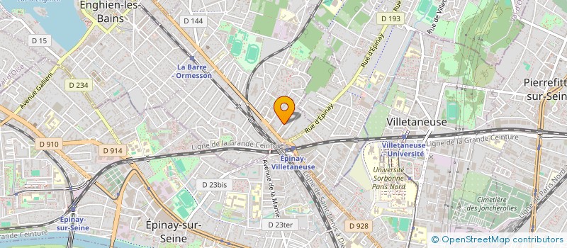 localisation de l'entreprise GROUPE DECO & PARQUET  DEUIL-LA-BARRE