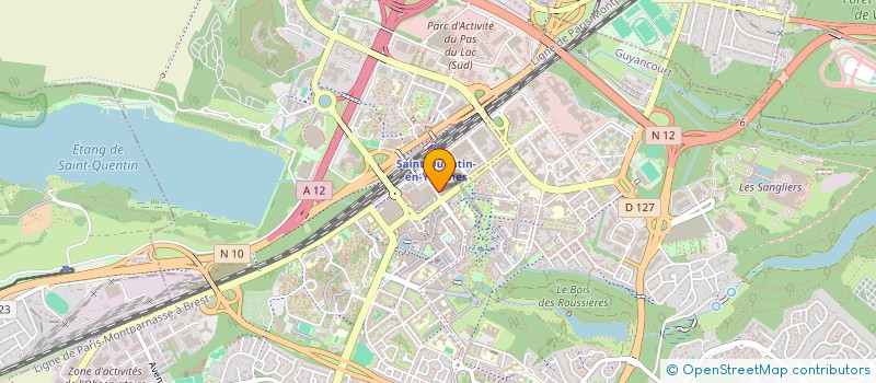 localisation de l'entreprise GROUPE DEFI  MONTIGNY-LE-BRETONNEUX