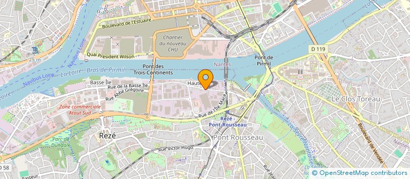 localisation de l'entreprise GROUPE DELAMBRE  REZE