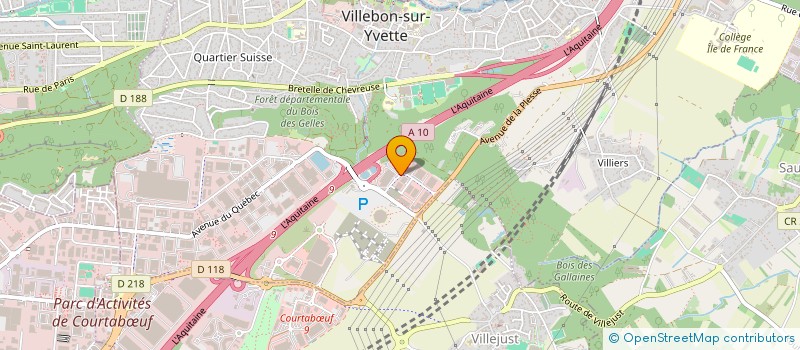 localisation de l'entreprise GROUPE DELAUNAY à VILLEBON-SUR-YVETTE