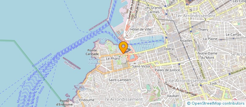 localisation de l'entreprise GROUPE DELAUZE à MARSEILLE