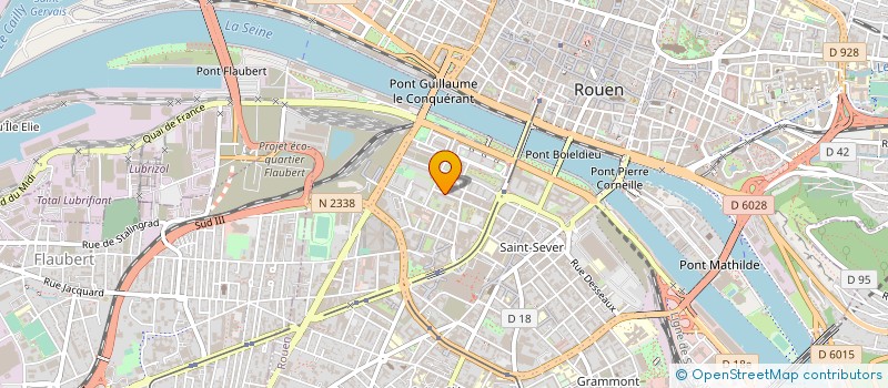 localisation de l'entreprise GROUPE DENTAIRE MALHERBE à ROUEN