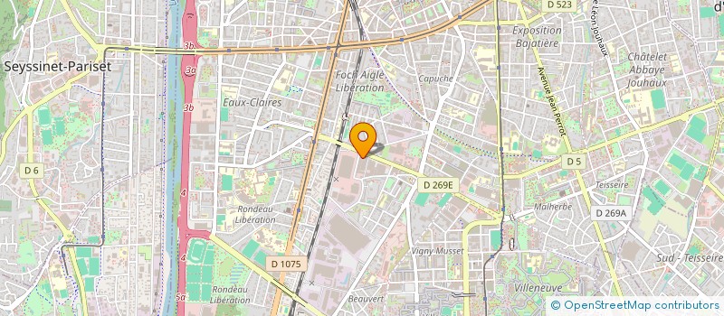 localisation de l'entreprise GROUPE DERKHAOUI SECURITE à GRENOBLE