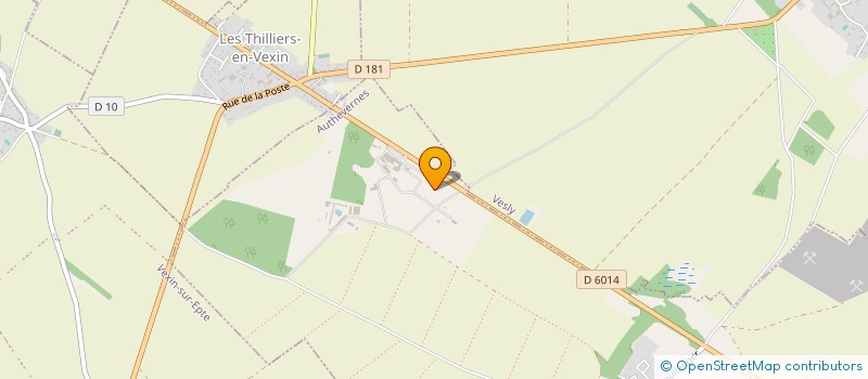 localisation de l'entreprise GROUPE DERLY  AUTHEVERNES