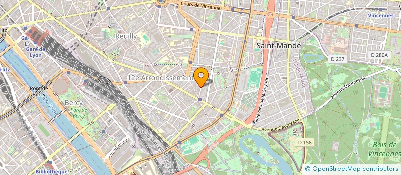 localisation de l'entreprise GROUPE DES CENTRES FAMILIAUX D'EDUCATION à PARIS