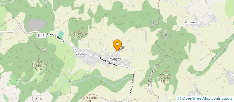 localisation de l'entreprise GROUPE DES CIMES  SILLINGY