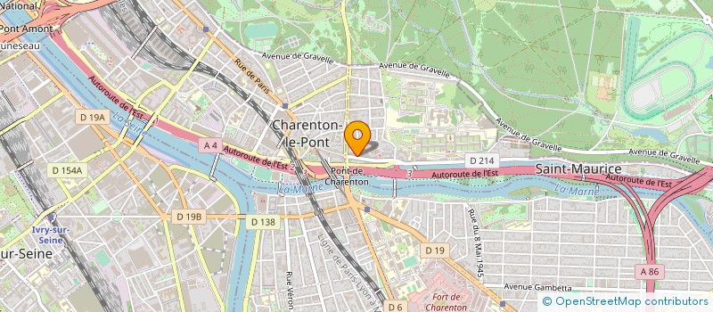 localisation de l'entreprise GROUPE DES EDITEURS FRANCAIS à SAINT-MAURICE