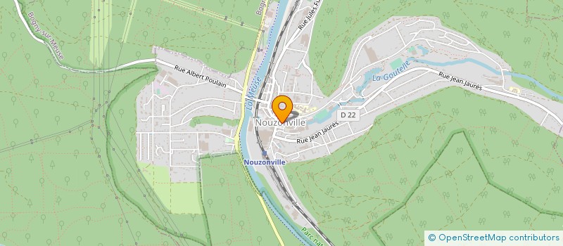 localisation de l'entreprise GROUPE DES PEINTRES NOUZONNAIS CESAR BLANCHEMANCHE  NOUZONVILLE