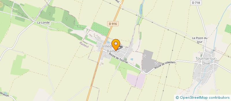 localisation de l'entreprise GROUPE DES RANDONNEURS DE LA VALLEE DE LA DIVES (GRVD) à VILLEDIEU-LES-BAILLEUL