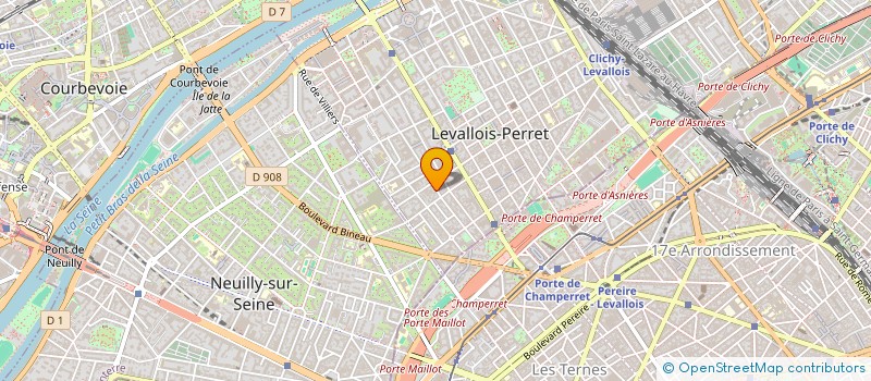localisation de l'entreprise GROUPE DESIGN STRATEGY à LEVALLOIS-PERRET