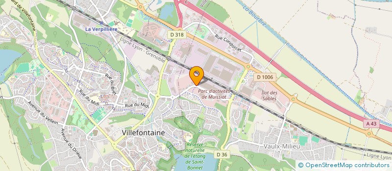 localisation de l'entreprise GROUPE DEV CONSULTING  SAINT-PIERRE-DE-CHANDIEU