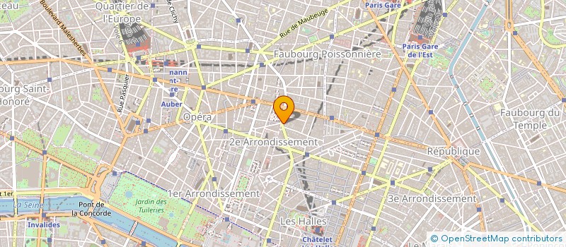 localisation de l'entreprise GROUPE DEVELOPPEMENT SECURITE PRIVE à PARIS