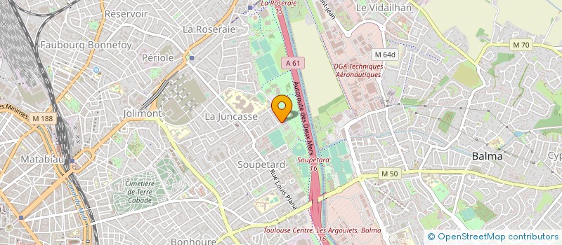 localisation de l'entreprise GROUPE DEZON PROMOTION à TOULOUSE