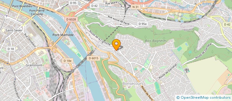 localisation de l'entreprise GROUPE DIFFUSION AGENCEMENT  BONSECOURS