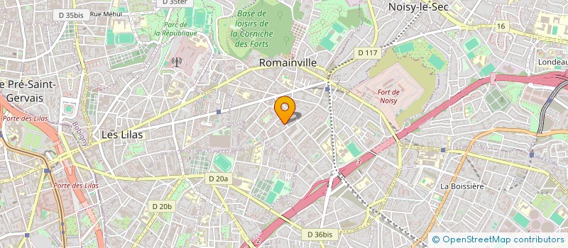 localisation de l'entreprise GROUPE DIGIKA à ROMAINVILLE