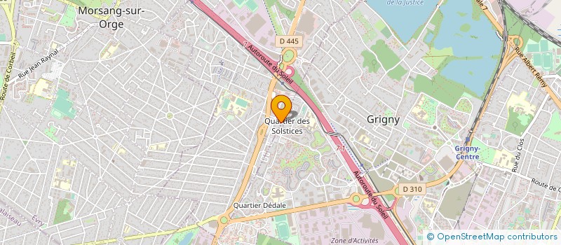 localisation de l'entreprise GROUPE DING'S à VIRY-CHATILLON