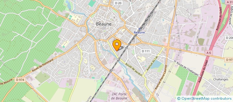 localisation de l'entreprise GROUPE DISTRI-BIKES à BEAUNE