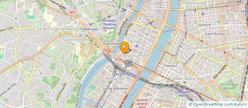 localisation de l'entreprise GROUPE DISTRIB FOURNITURES INDUSTRIELLES  LYON