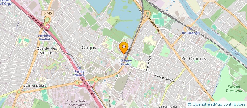localisation de l'entreprise GROUPE DISTRIBUTION LIA à GRIGNY
