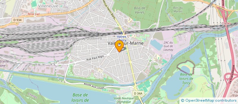localisation de l'entreprise GROUPE DISTRIBUTION MOBILIER MARKET FRANCE à VAIRES-SUR-MARNE