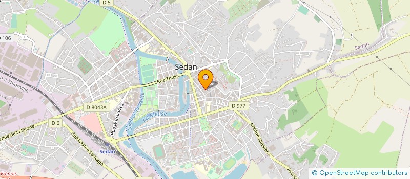 localisation de l'entreprise GROUPE DISTRIWEB EUROPE  SEDAN