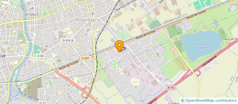 localisation de l'entreprise GROUPE DLF INGENIERIE  TETEGHEM-COUDEKERQUE-VILLAGE