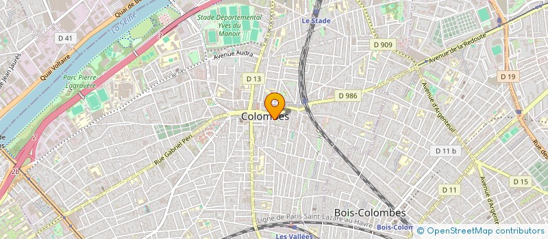 localisation de l'entreprise GROUPE DOULA à COLOMBES