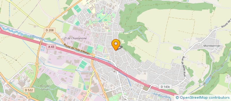 localisation de l'entreprise GROUPE DS CONCEPT  BOURGOIN-JALLIEU