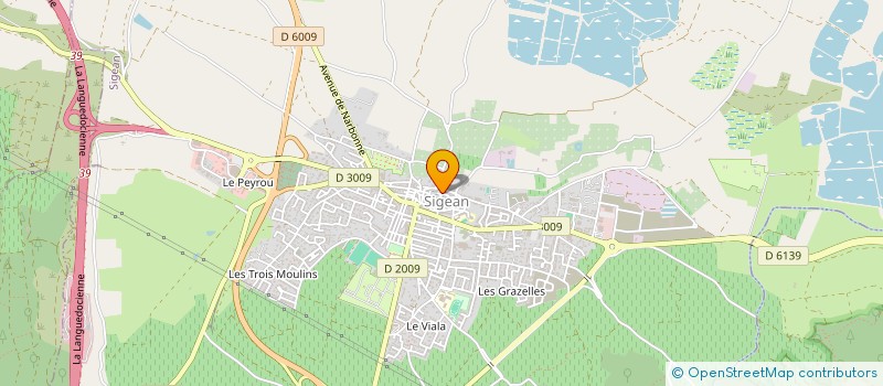 localisation de l'entreprise GROUPE DU CHATEAU à SIGEAN