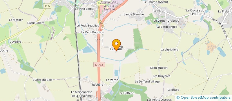 localisation de l'entreprise GROUPE DUBREUIL INVESTISSEMENT à BELLEVIGNY