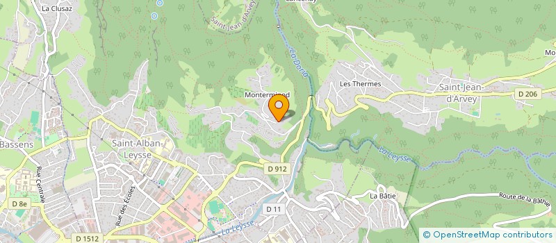 localisation de l'entreprise GROUPE DUCHESNE à SAINT-ALBAN-LEYSSE