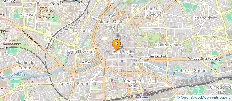 localisation de l'entreprise GROUPE DUGUESCLIN NOTAIRES  RENNES