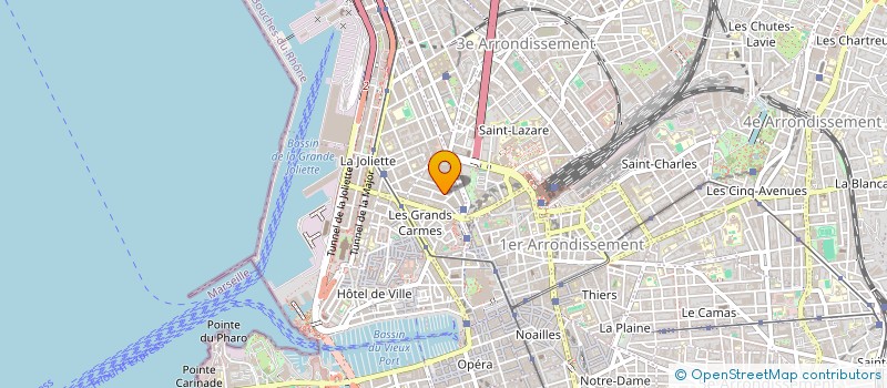 localisation de l'entreprise GROUPE DUNES à MARSEILLE