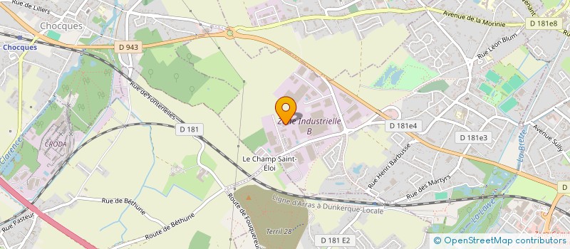 localisation de l'entreprise GROUPE DUSAUSSOY à ANNEZIN