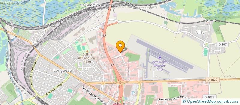 localisation de l'entreprise GROUPE DUVERGER  GLISY