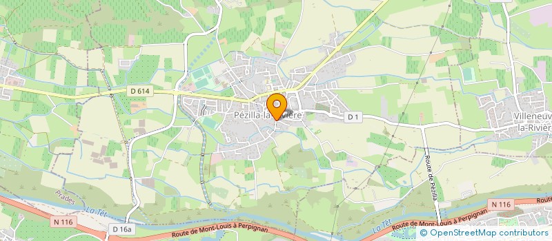 localisation de l'entreprise GROUPE E C R à PEZILLA-LA-RIVIERE
