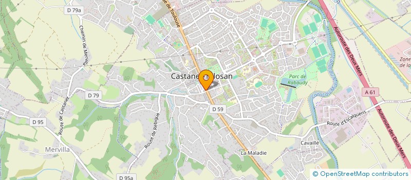 localisation de l'entreprise GROUPE ECAR à CASTANET-TOLOSAN