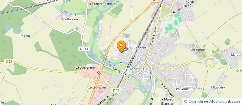 localisation de l'entreprise GROUPE ECHOES  BONNEVAL