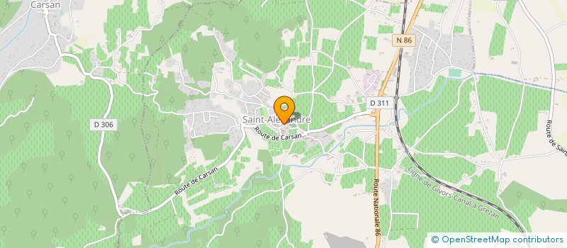 localisation de l'entreprise GROUPE ECIA à BAGNOLS-SUR-CEZE