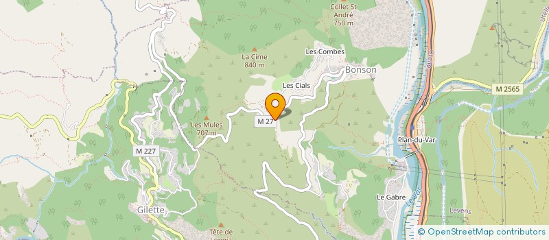 localisation de l'entreprise GROUPE ECO à GILETTE
