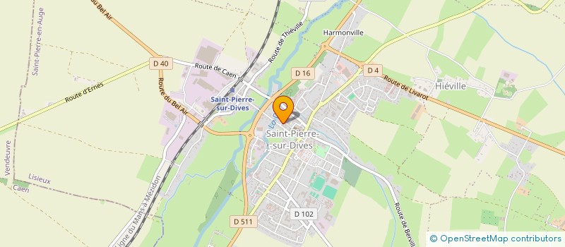 localisation de l'entreprise GROUPE ECO'FRANCE à SAINT-PIERRE-EN-AUGE
