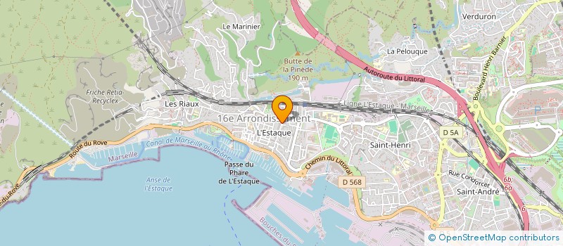 localisation de l'entreprise GROUPE ECOTECH BAT à MARSEILLE