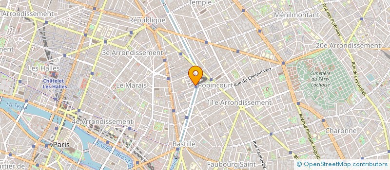 localisation de l'entreprise GROUPE ECOTHERM FRANCE à PARIS