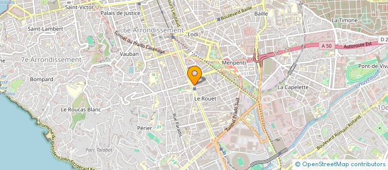 localisation de l'entreprise GROUPE EDMOND BINHAS à MARSEILLE