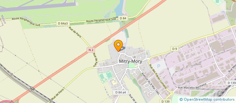 localisation de l'entreprise GROUPE EGELEC à MITRY-MORY