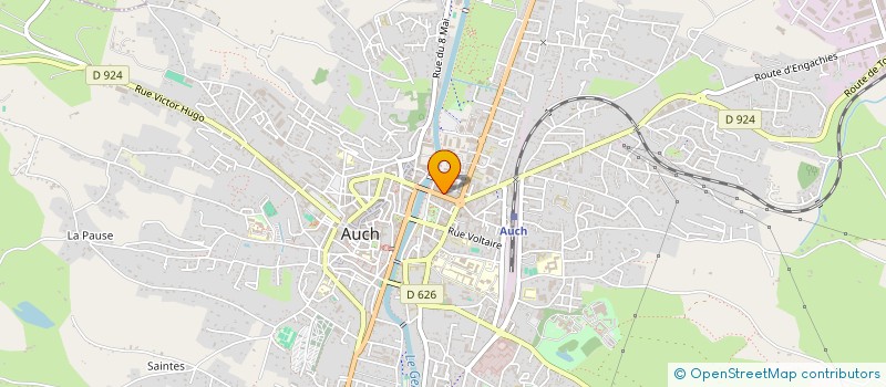 localisation de l'entreprise GROUPE EL ABDI à AUCH