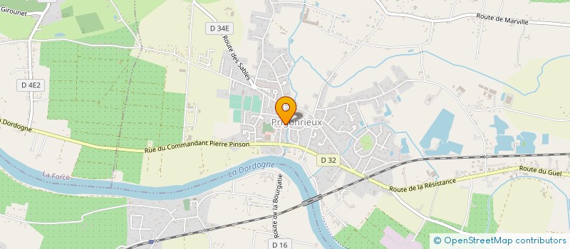 localisation de l'entreprise GROUPE ELECTROGENE  LUNAS